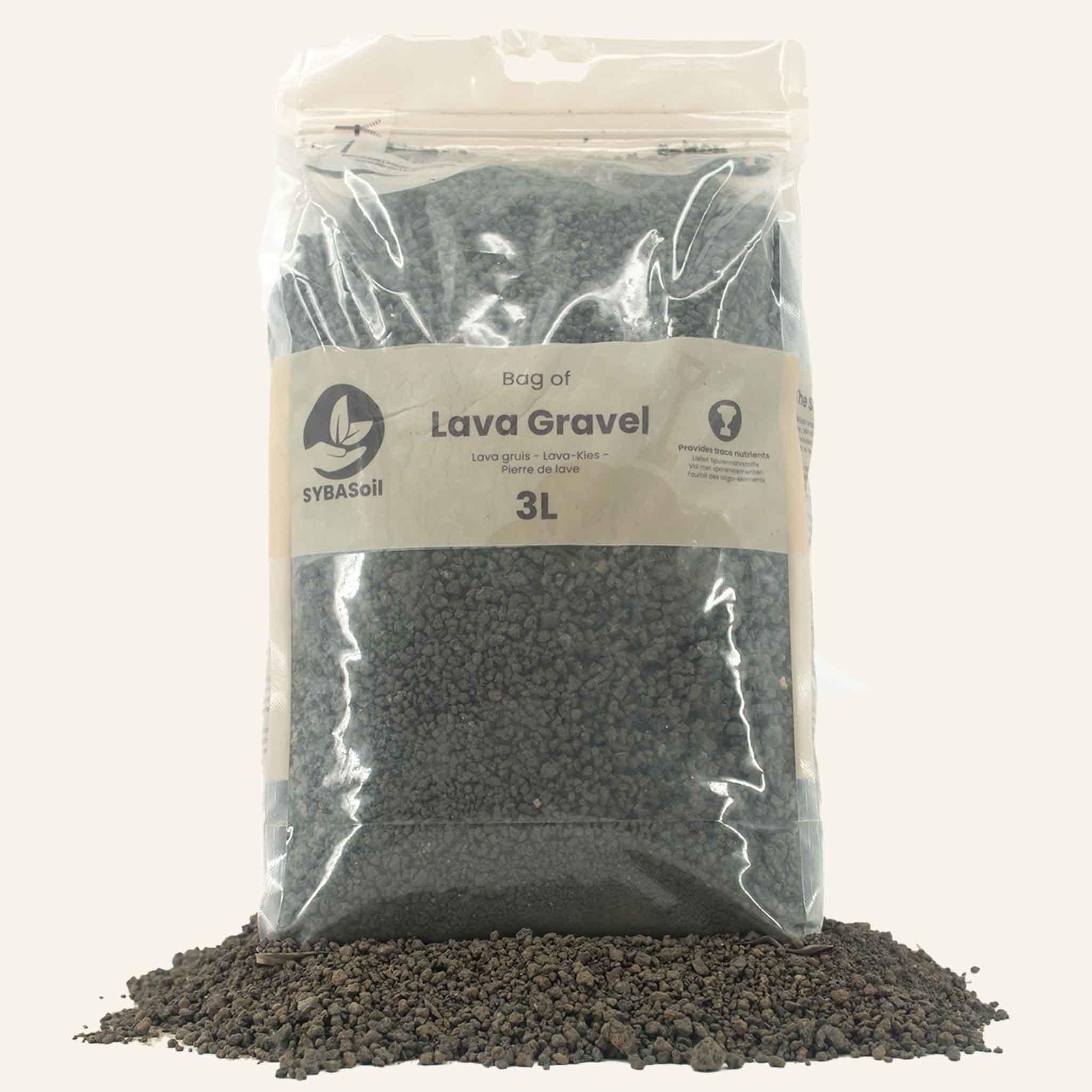 Lava gravel | 3L | Soil additive | Increase PH | Drainage – Sybotanica